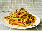 香干炒肉丝