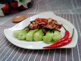 香菇炒油菜