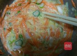 胡萝卜鸡蛋饼的做法图解4