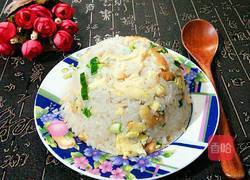 青蒜蚝油炒饭的做法图解12