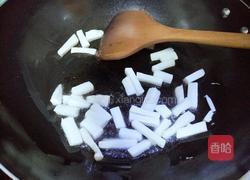 蒜台烧杏鲍菇的做法图解4