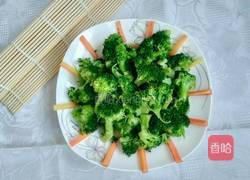 凉拌西兰花的做法图解4