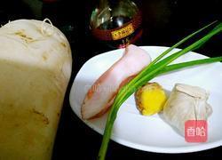 肥肉炒白萝卜的做法图解2