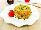 黑芝麻酱油炒饭