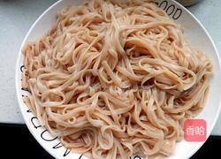 杂蔬鸡丝炒面的做法图解2