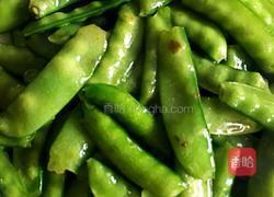 清炒荷兰豆的做法图解6