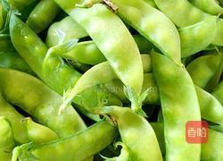 清炒荷兰豆的做法图解1