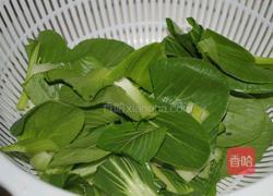 清炒青菜的做法图解2