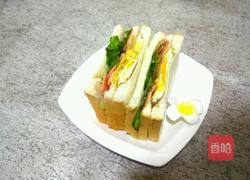 自制三明治的做法图解8