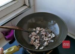 西兰花炒肉的做法图解3