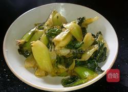 番茄酱炒青菜的做法图解6