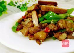 五花肉炒香干的做法图解8