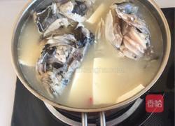 鱼头豆腐汤的做法图解5