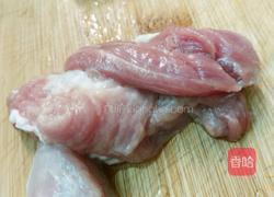 肉末花菜的做法图解2