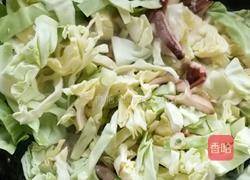 香菇包菜的做法图解2