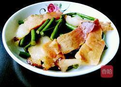 新春腊肉蒜苗的做法图解11