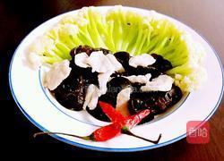 玉扇翡翠花菜的做法图解12