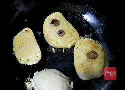 少油鸡蛋馒头片的做法图解4