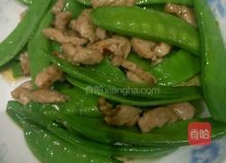 猪里脊小炒荷兰豆的做法图解3