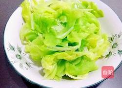 花椒油炝翡翠的做法图解3