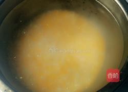 营养玉米糁大米粥的做法图解3