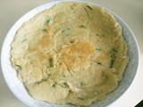 豆渣葱饼