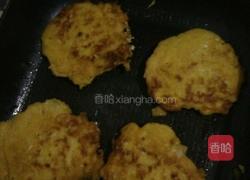 煎玉米白菜饼的做法图解4