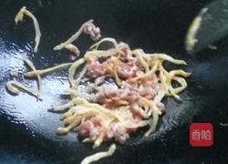 蛋包丝炒韭菜花的做法图解4