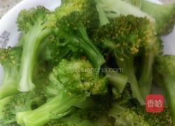 蒜香西兰花的做法图解1