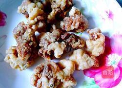 酥肉炒花菜的做法图解3