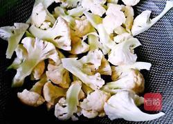 酥肉炒花菜的做法图解4
