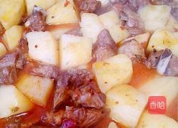 土豆烧排骨的做法图解8