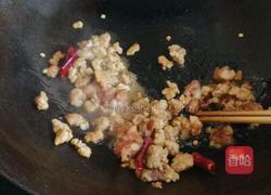 辣炒蒜薹肉沫的做法图解4