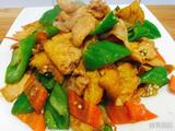 尖椒炒油豆腐