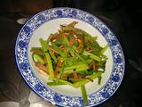 水芹炒豆干