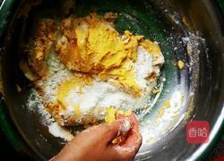 南瓜芝麻花生馅汤圆的做法图解2