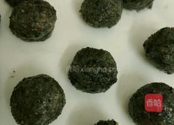 翡翠汤圆的做法图解3