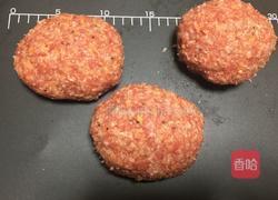 私房夹心起司汉堡肉的做法图解8