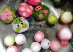 卡通五彩汤圆的做法图解6