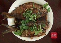 红烧鲳鱼的做法图解4