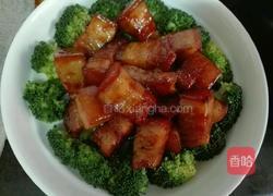 红烧肉炝西蓝花的做法图解22