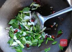 蒜苗炒肉的做法图解5