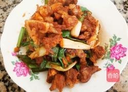 葱爆羊肉的做法图解6