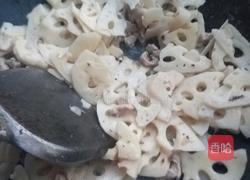 藕片炒肉的做法图解6