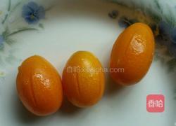 甘草味金桔蜜饯的做法图解2