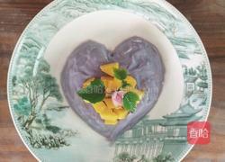紫薯芒果冰淇淋(彩虹之上只属于你）的做法图解6