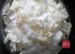 醋溜白菜的做法图解2