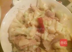 花菜炒肉的做法图解6