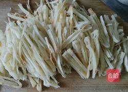 洋白菜肉丝炒饼的做法图解4