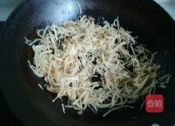 洋白菜肉丝炒饼的做法图解7